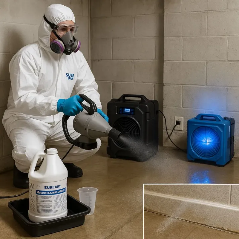 Sanitization and Odor Removal process in Laurel, MS