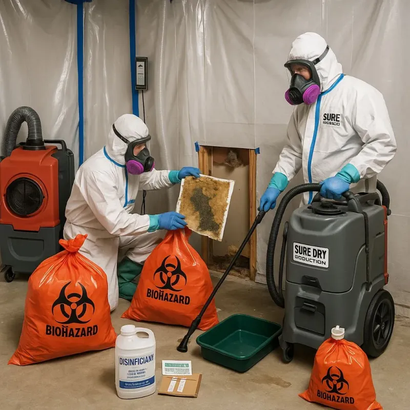 Contaminated Water Handling Protocols process in Laurel, MS