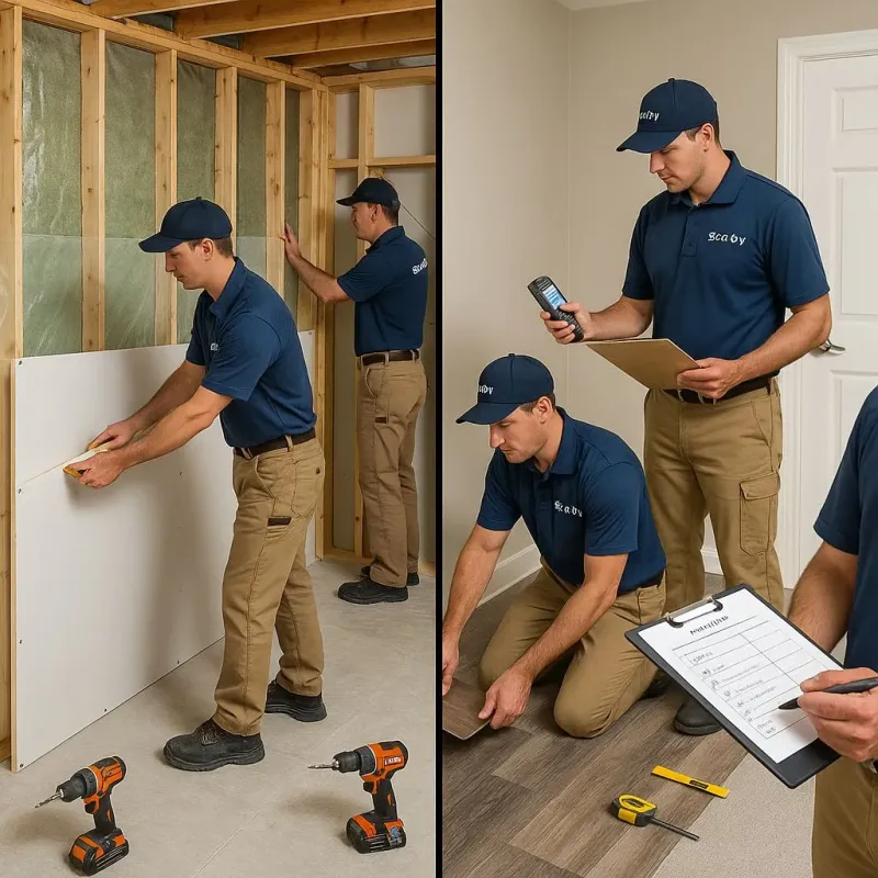 Repairs and Reconstruction process in Laurel, MS