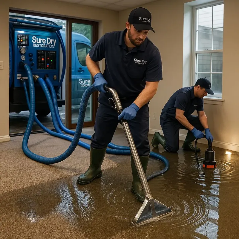 Water Extraction and Removal process in Laurel, MS
